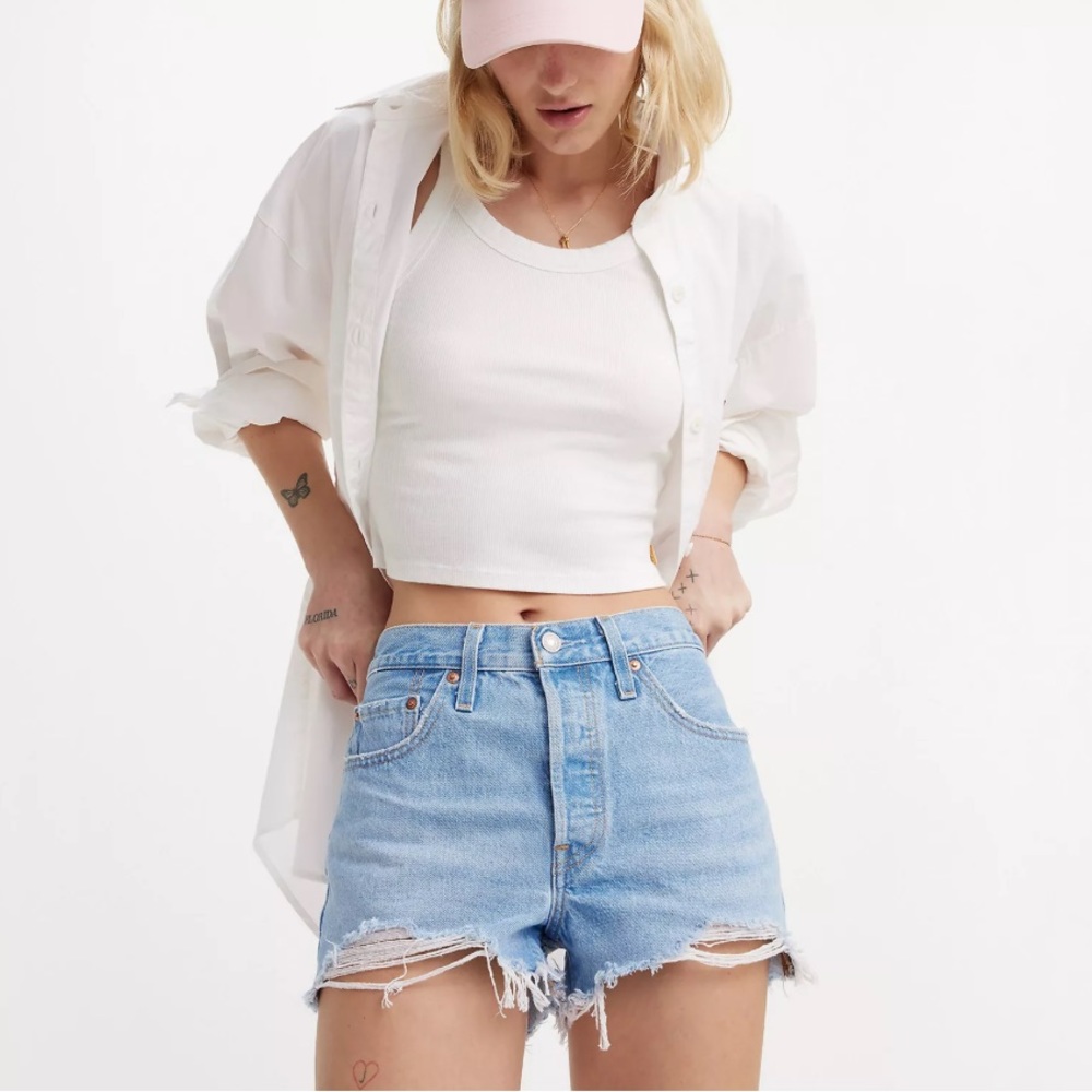 Levi’s Original Fit High Rise Denim Short